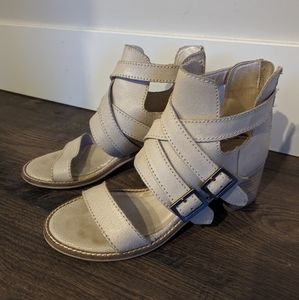 Kelsi Dagger Buckle Open Toe Strappy Sandal